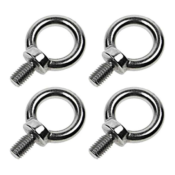 Machine Eye Bolt - Stainless Steel Type 316 - 5/8" x 1-1/16" - 4 Pac