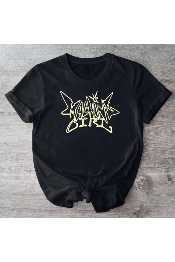 Machine Girl Super Freq Logo T-shirts-TH42305