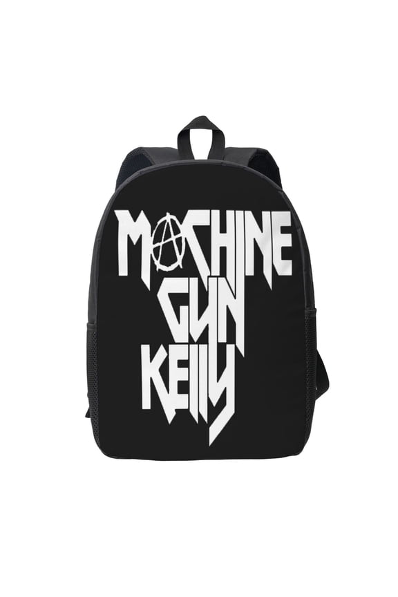Machine Gun Kelly Backpack Simple Lightweight Backpack Fashion Travel Backpack Laptop Backpack 17 Inch