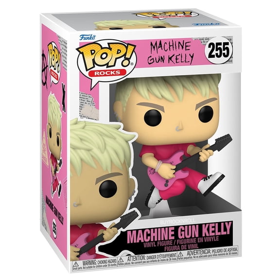 Machine Gun Kelly Collectible 2021 Pop! Rocks Figure #255 in Premium Protector