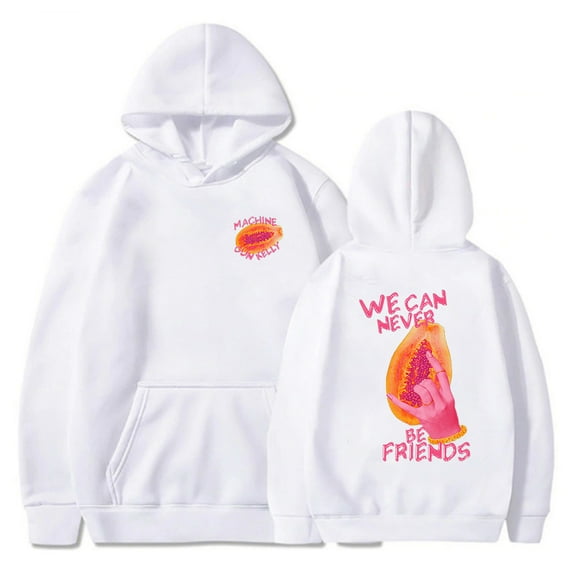 Machine Gun Kelly MGK Hoodie We Can Never Be Friends Merch 2023 Tickets To My Downfall Tour Clothes