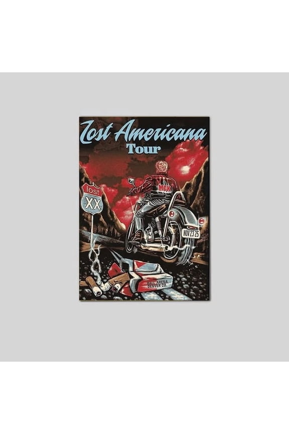 Machine Gun Kelly MGK Lost Americana Tour Poster Gift Size 24''x36'' The Golden Shop