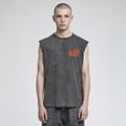 thumbnail image 1 of Machine Gun Kelly Men's MGK Lost Americana Graphic Heavyweight Muscle Tank Top, Sizes XS-3XL, 1 of 2