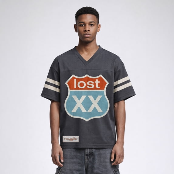 Machine Gun Kelly Men's MGK Lost Americana Jersey Tee, Sizes S-3XL