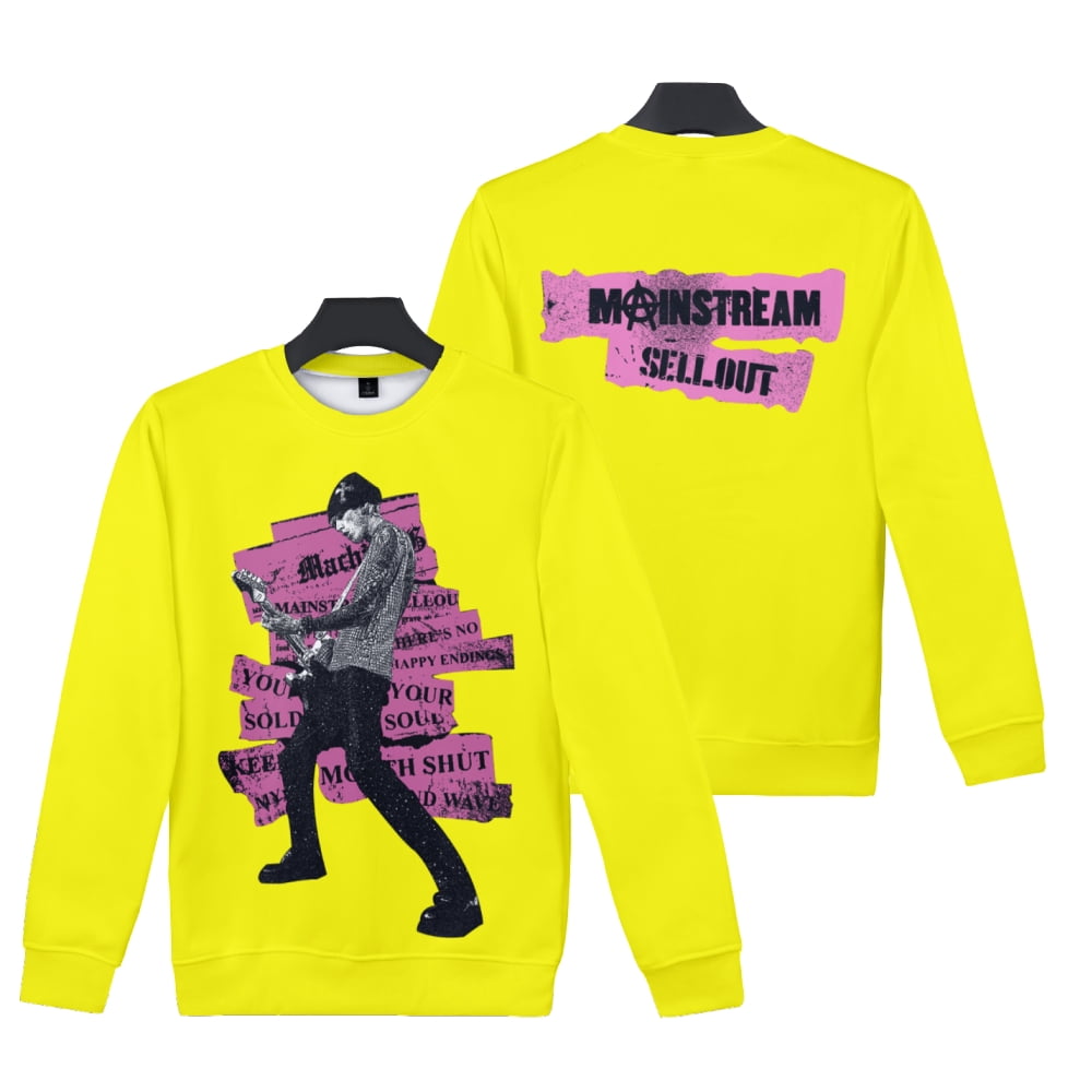 Machine Gun Kelly Merch Crewneck Sweatshirt 2022 MGK Pullover Hip Hop Style Clothing
