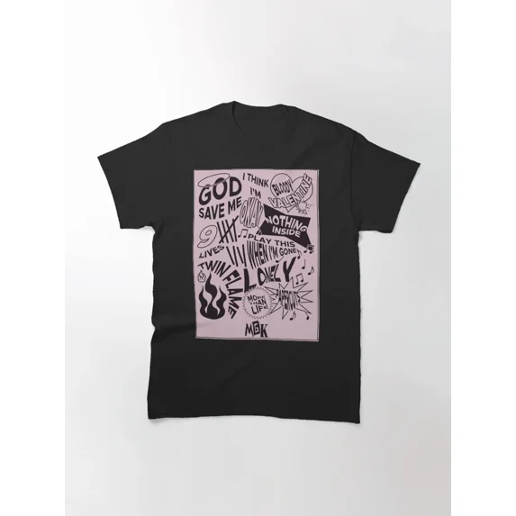 Machine Gun Kelly Poster (Tracklist) - Mgk T-Shirt Sizes S-5Xl GooGate