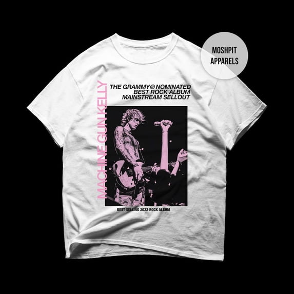 Machine Gun Kelly T-shirt - Rock Music Shirt - MGK Shirt T-shirt Sizes S-5XL The Golden Shop