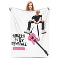 thumbnail image 1 of Machine Gun Kelly Tickets To My Downfall Flannel Blanket Funny Ultra-Soft Micro Warm Throw Blanket Fleece Blanket Interesting Gift 80"X60", 1 of 9