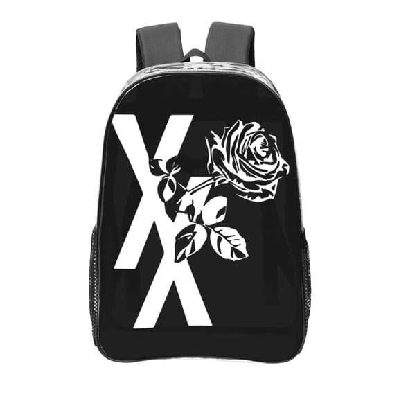 Machine Gun Kelly Transparent Backpack Fashion Travel Backpack Laptop Backpack 16 Inch