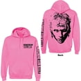thumbnail image 1 of Machine Gun Kelly Unisex Pullover Hoodie Sweatshirt Pink Face (Back & Sleeve Print) (XX-Large), 1 of 3
