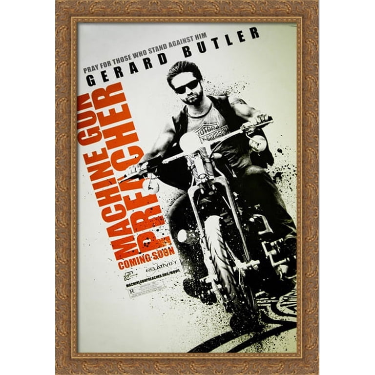Machine Gunner Poster Machine Gun Preacher Poster