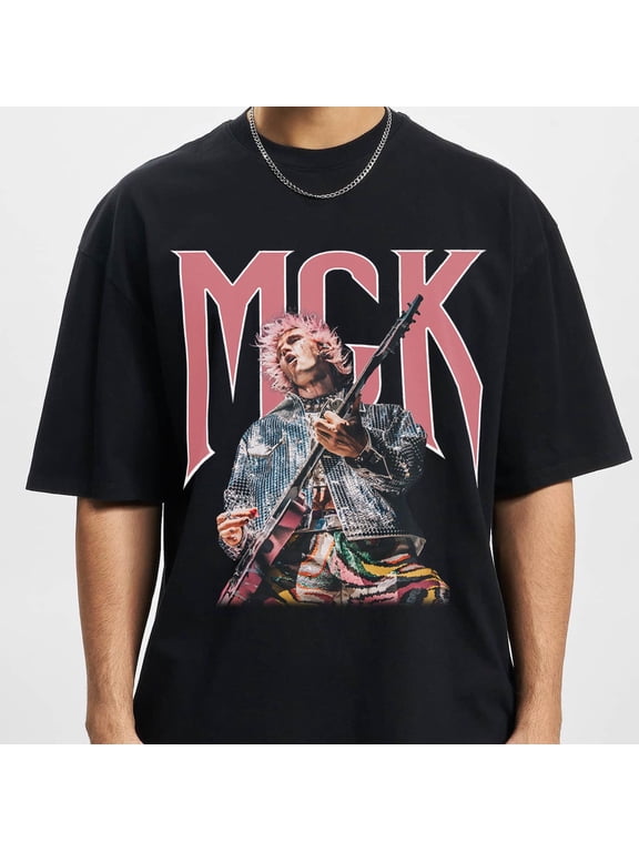 Machine Gunn Kelly T-Shirt, MGK Shirt, Rap,Black color,size M