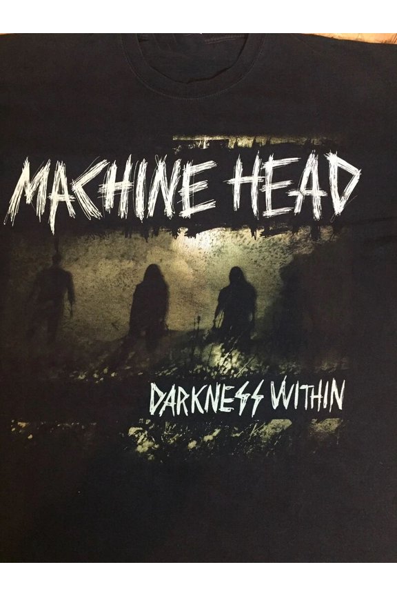 Machine Head Gift For Fans Black T-Shirt Cotton All Size RD98