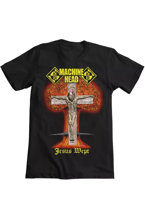 Machine Head Gift For Friends Black T-Shirt Cotton All Size RD99