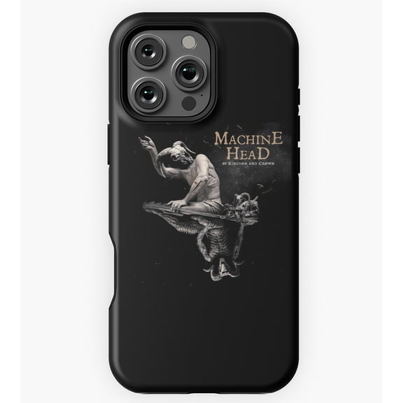 Machine Head Kingdom Crown GA1087 Phone Case for iPhone 11 to 17 Pro Max