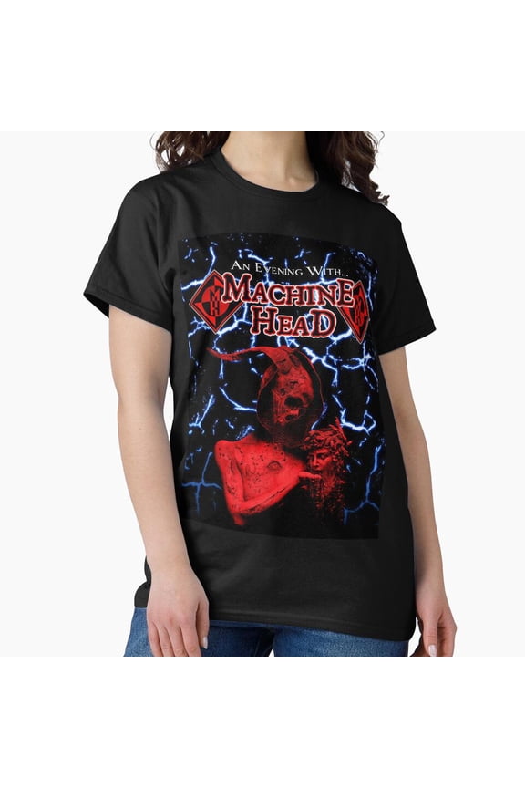 Machine Head Tour Bisalagi Heavy Metal Concert T-Shirt