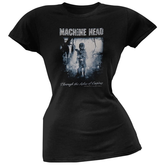Machine Head Women's Juniors Through the Ashes of Empires Short Sleeve T Shirt
