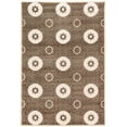thumbnail image 1 of Linon RUGPA1523 2 x 3 ft. Prisma Karma Indoor Area Rug - Brown, 1 of 2