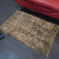 thumbnail image 1 of Machine Made Polyester 2'x3'10'' Durable Indoor Outdoor Rectangular Washable Oriental Pattern Foot Mat MFM080, 1 of 6