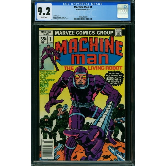 Machine Man #1 - CGC 9.2 Comic Book