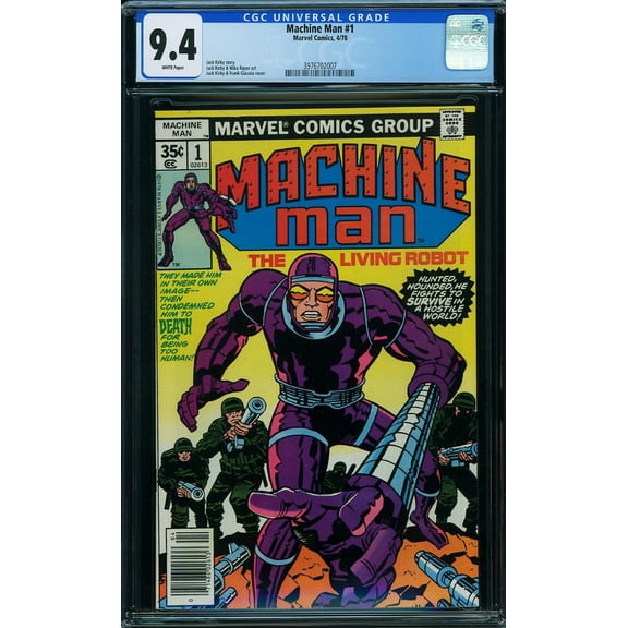 Machine Man #1 - CGC 9.4 Comic Book