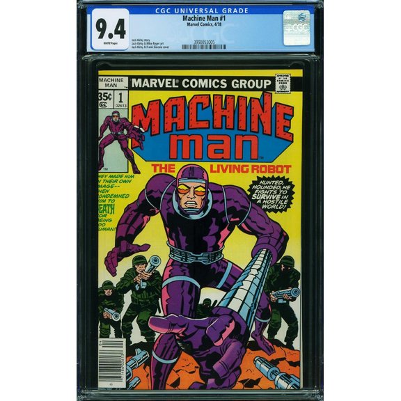 Machine Man #1 - CGC 9.4 Comic Book