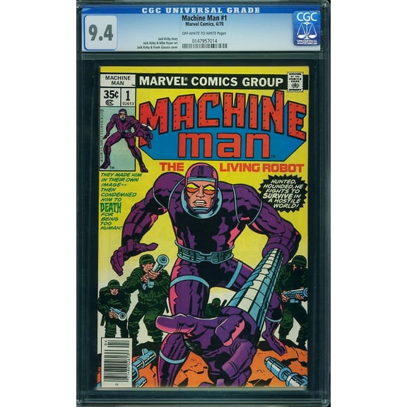 Machine Man #1 - CGC 9.4 Comic Book