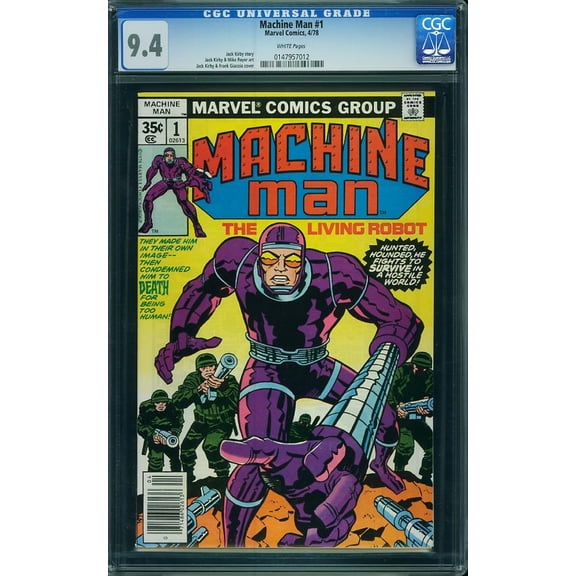 Machine Man #1 - CGC 9.4 Comic Book