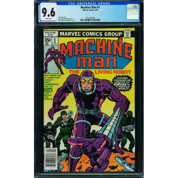 Machine Man #1 - CGC 9.6 Comic Book