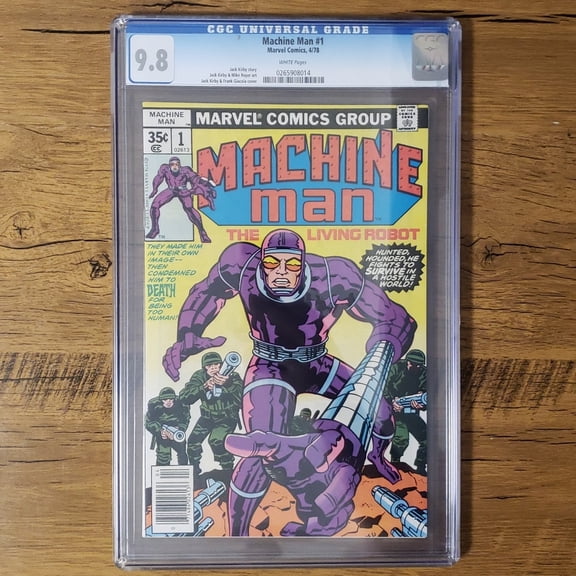 Machine Man #1 - CGC 9.8 Comic Book