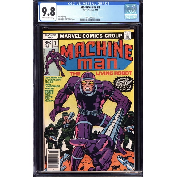 Machine Man #1 - CGC 9.8 Comic Book