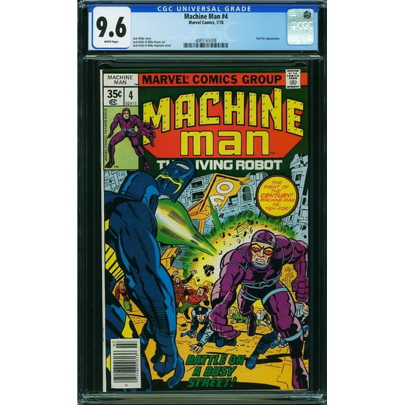 Machine Man #4 - CGC 9.6 Comic Book