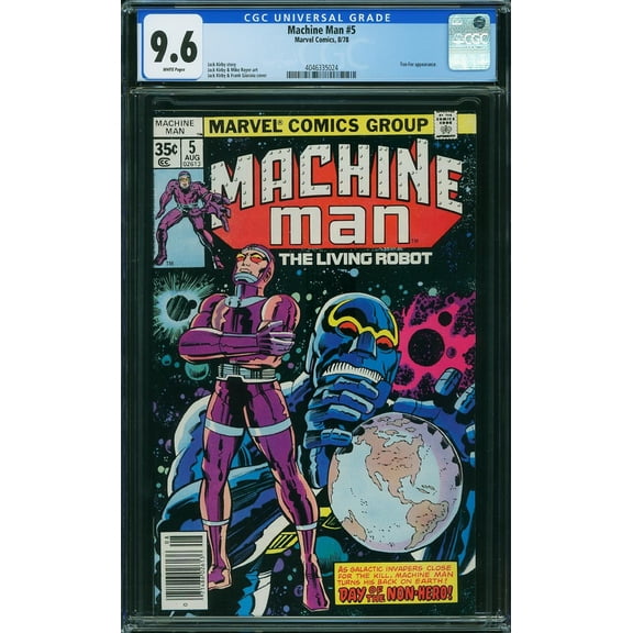 Machine Man #5 - CGC 9.6 Comic Book