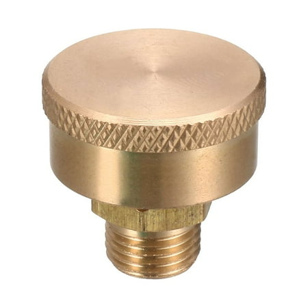 Machine Parts 1/8BSP Male Thread Grease Oil Cup Cap Gold Tone
