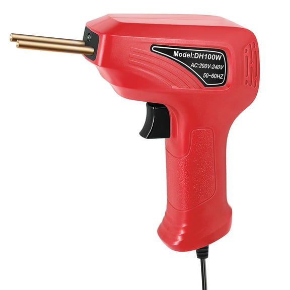 Machine Portable Handheld Plastics Welding Machine Panel Crack Repairs Kit Thermal Cutting Hot Stapler Plastics Repairing Tool Set With LED Light