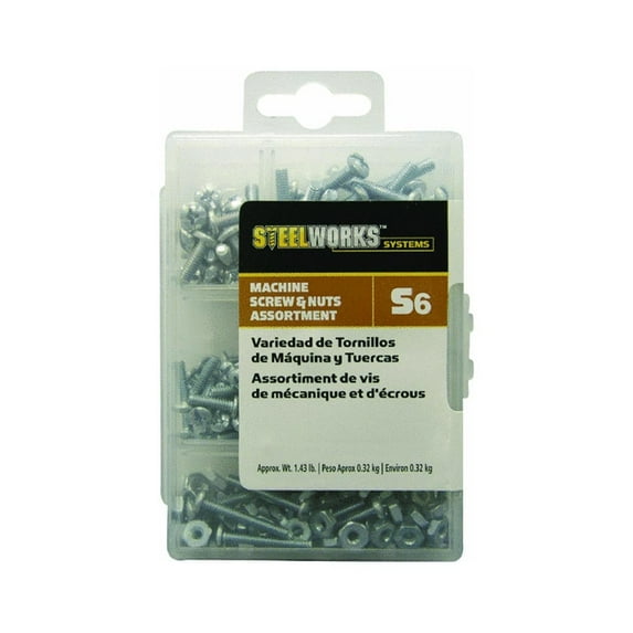 Machine Screw & Nut Assortment Kit