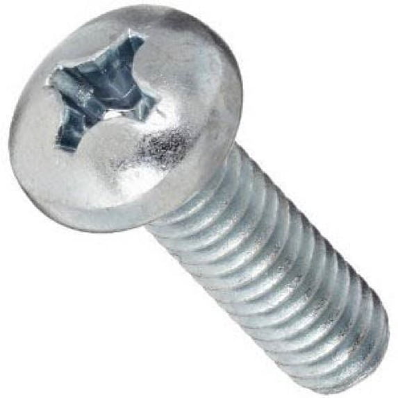 Machine Screw, Pan Head Phillips, #8-32, 0.375" Lg. - (Pack of 100)