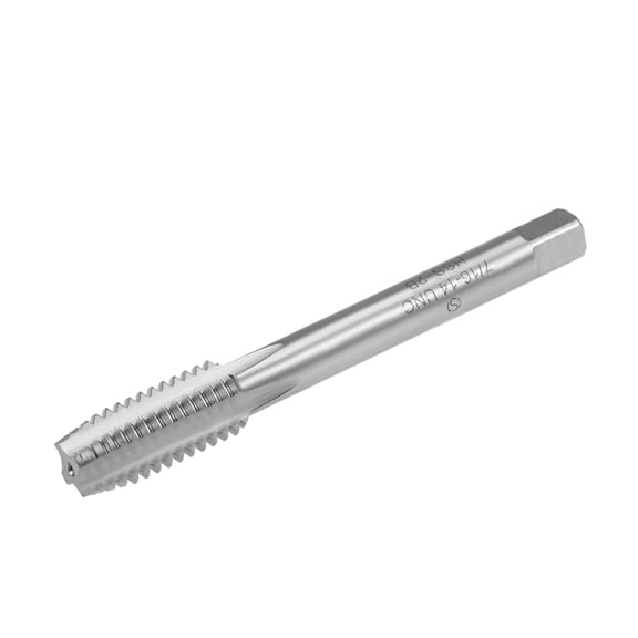 Machine Tap 7/16-14 UNC Thread Pitch 2B Class 4 Flute High Speed Steel