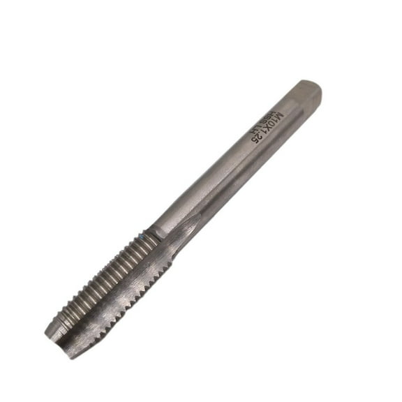 Machine Tap Hss Tap Factory Workshop Threading Tool 1Pc 80Mm M10*1.25Mm Pitch Accessory Replacement High Qulity Smile Home