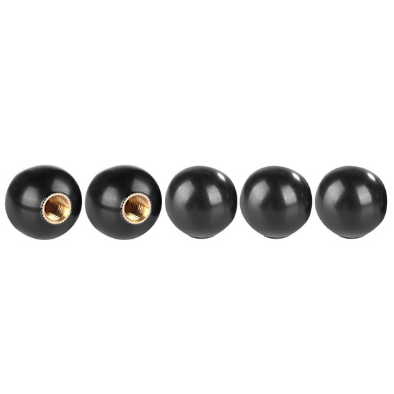 Machine Tool Replacement Knob, 6x20mm <span Style="background:red"></span> Ball Gear Shift Lever, 5 Pack
