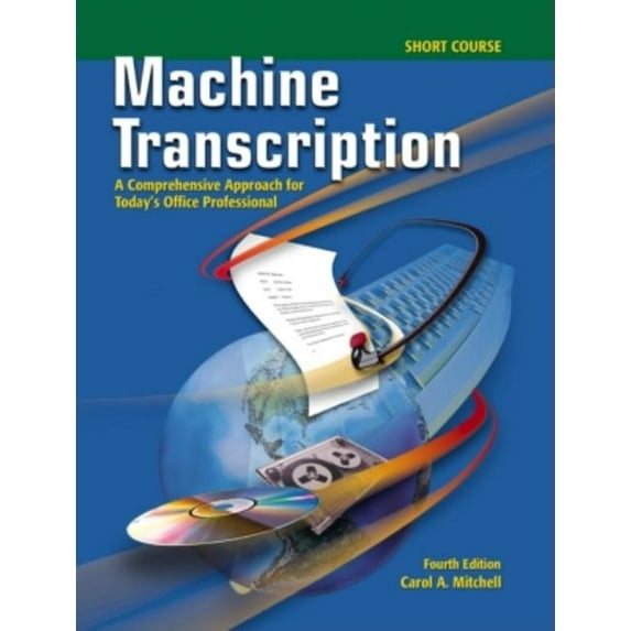 Machine Transcription Short Course w/ student CD + Audio CD MP3 Format