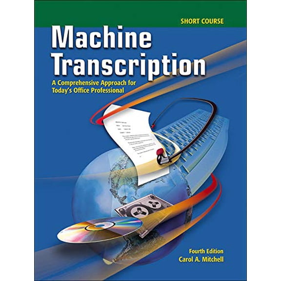 Pre-Owned Machine Transcription Short Course w/ student CD + Audio CD MP3 Format