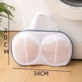 thumbnail image 1 of Machine Washable Bra Bag for Delicate Lingerie Protection with Mesh Fabric and Secure Closure for Gentle Cycle Laundry and Travel Storage Topliu, 1 of 8