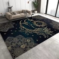 thumbnail image 1 of Machine Washable Cartoon Sun God 3x4ft Area Rug, 1 of 5