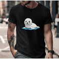 thumbnail image 1 of Machine Washable Comfortable Everyday Basic Casual Outfit Graphic Print Unisex T-Shirt, for men & women, up to size 5XL, 1 of 2