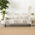thumbnail image 1 of Reversible Patchwork Furniture Protector, Machine Washable Slipcover, Sofa, Taupe, 1 of 6