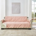 thumbnail image 1 of Reversible Quilted Furniture Protector, Machine Washable Slipcover, Sofa, Dusty Rose / Taupe, 1 of 6