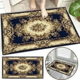 thumbnail image 1 of Machine Washable Crystal Velvet Floor Mats Non Slip Comfortable Standing Mat Ergonomic Rug Polyester Carpet,D,Crystal Velvet, 1 of 6
