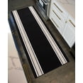 thumbnail image 1 of Extra-Long Low Pile Runner Rug Skid Resistant Backing Rug Runner Bordered Geometric Abstract Design Cut to Size Roll Runner Rugs - 07 Feet x 36 Inch, 1 of 10