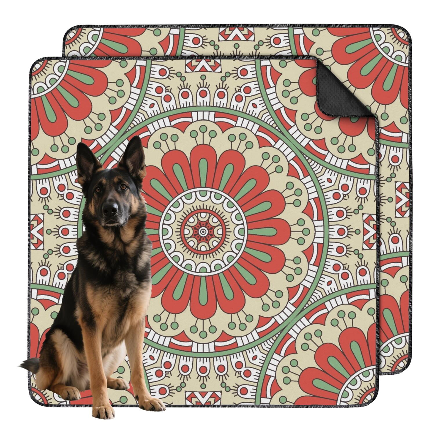 Photo inspiration: Gallery Detail: Machine Washable Dog Pee Pads 48 X48 In Mandala Strong